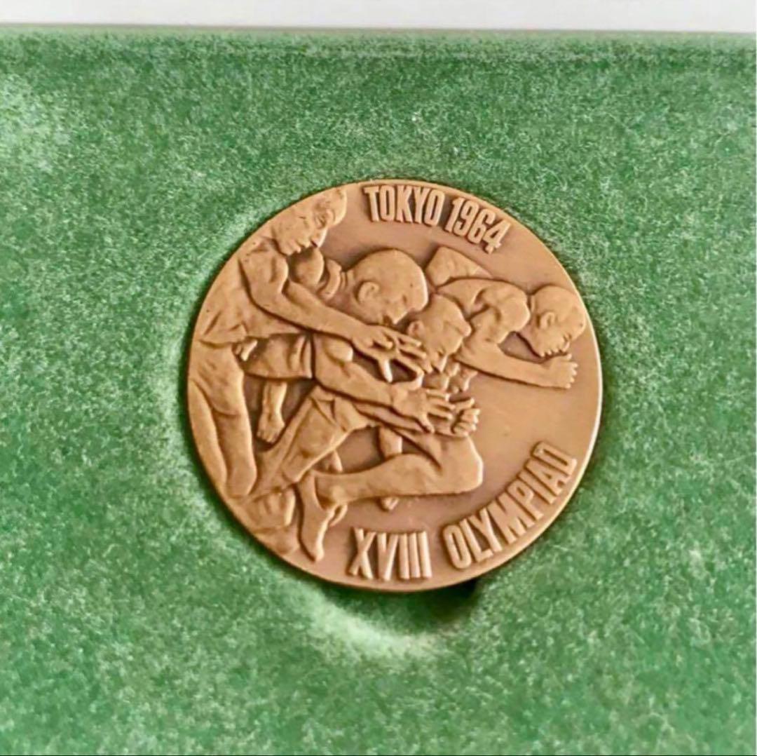 【美品】1964年 東京オリンピック記念 銀メダル・銅メダル ⑥