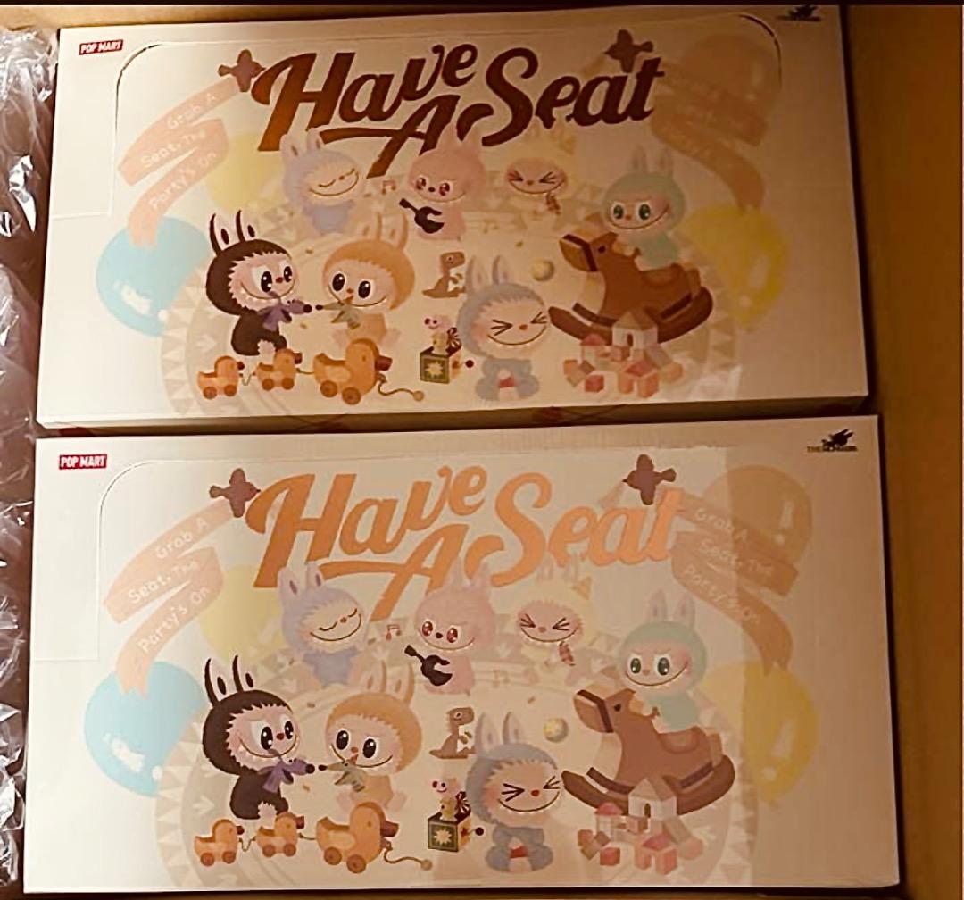 POPMART LABUBU Have a Seat 2セット