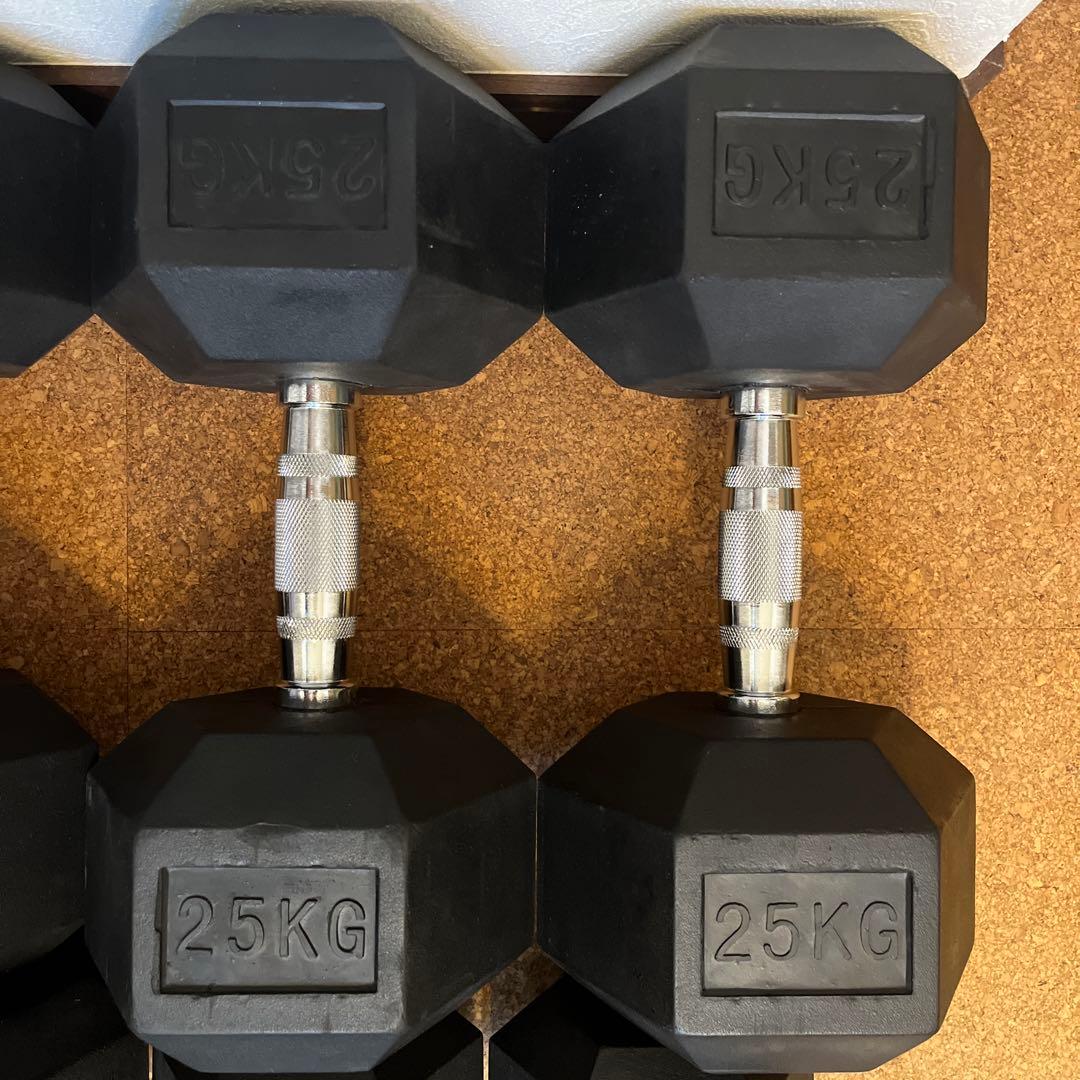 ヘックスダンベル ヘキサゴンダンベル ラバーコーティング セット
