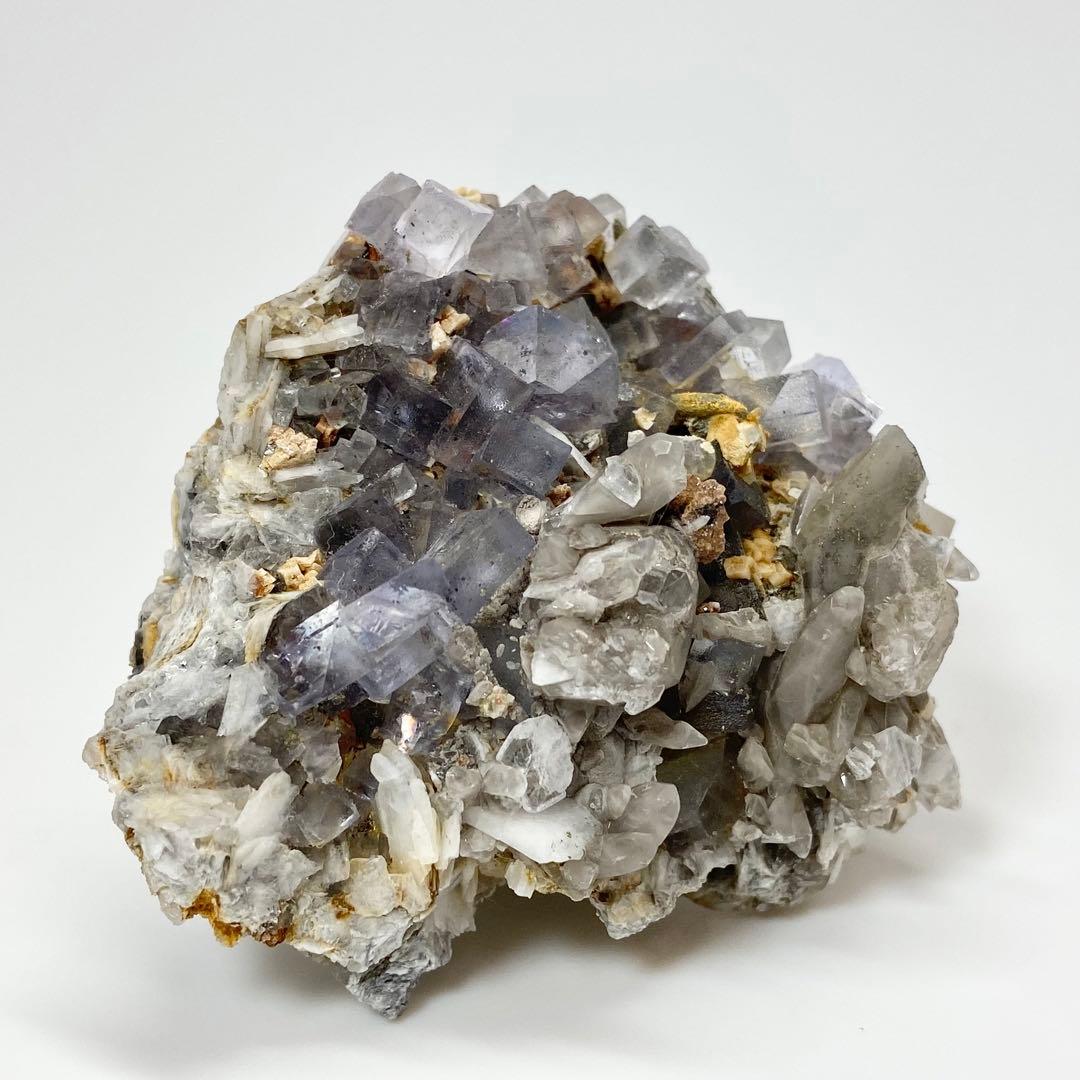 フローライト　バライト　カルサイト　鉱物標本　原石　天然石　ストーン　エミリオ