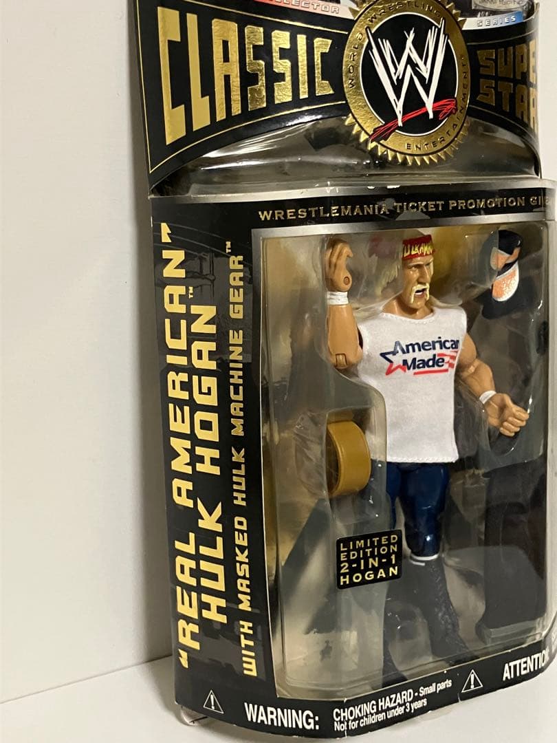 激レア！WWE クラシックスーパースターズ ハルク・ホーガン フィギュア