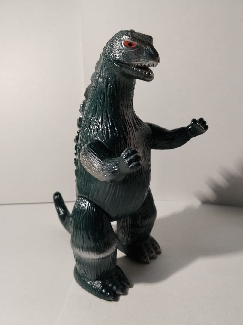 バンダイ、ブルマアク復刻版ソフビ、ゴジラ