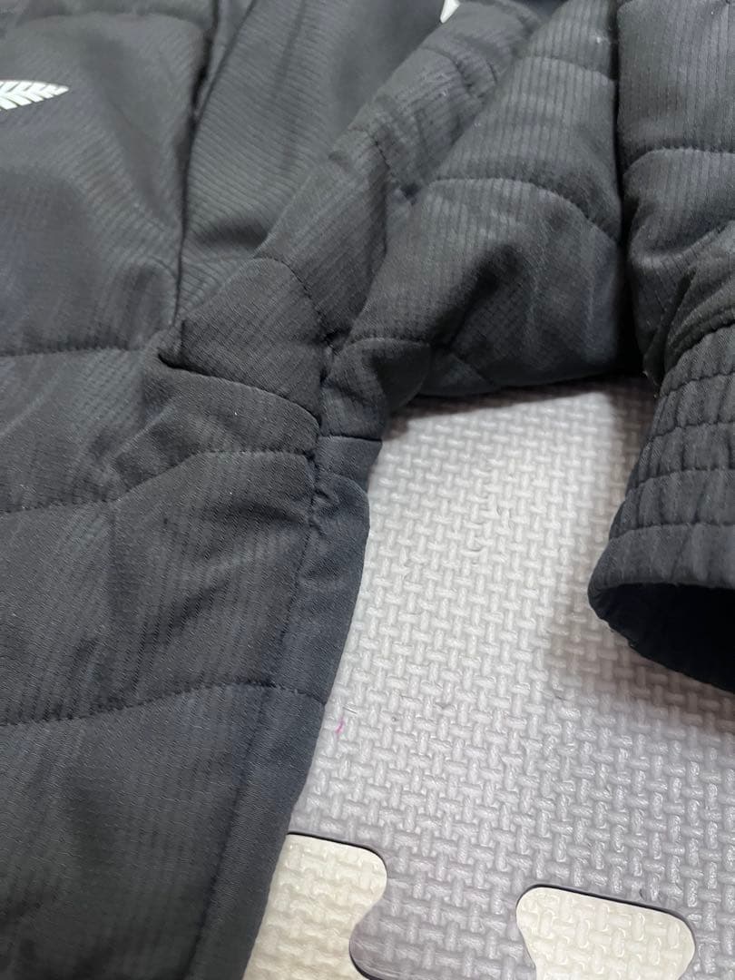 ALL BLACKS 黒 ジップアップジャケット　adidas