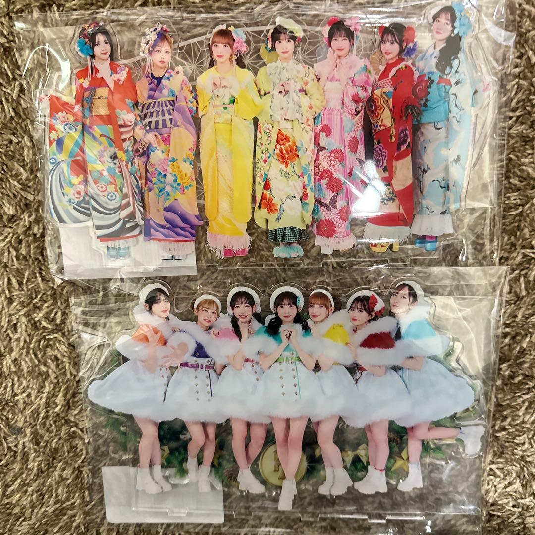 FRUITS ZIPPER 集合 アクリルスタンド クリスマスと振袖