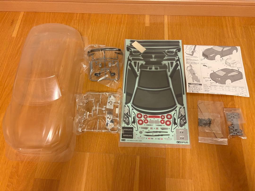 【値下げ！】SFIDA LB★WORKS R35 GT-Rボディキット1/10