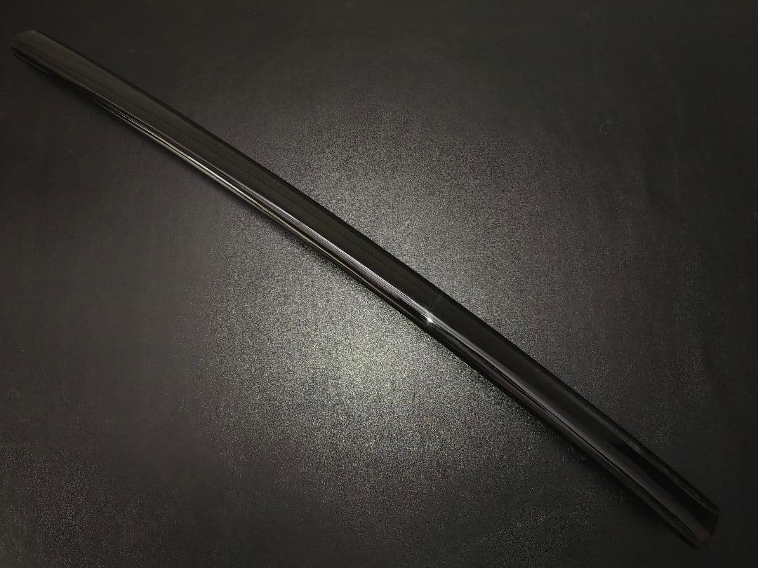 日本刀装具　高級鞘　黒色鞘　大刀　打刀　日本刀鞘　日本刀　刀装具　牛角拵え