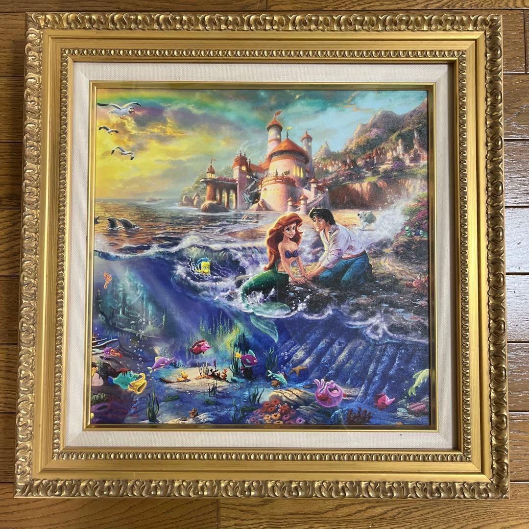 リトルマーメイド　絵画　トーマスキンケイド