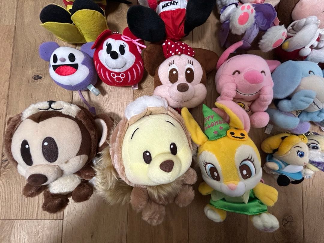 ディズニーキャラクター ぬいぐるみ レトロ