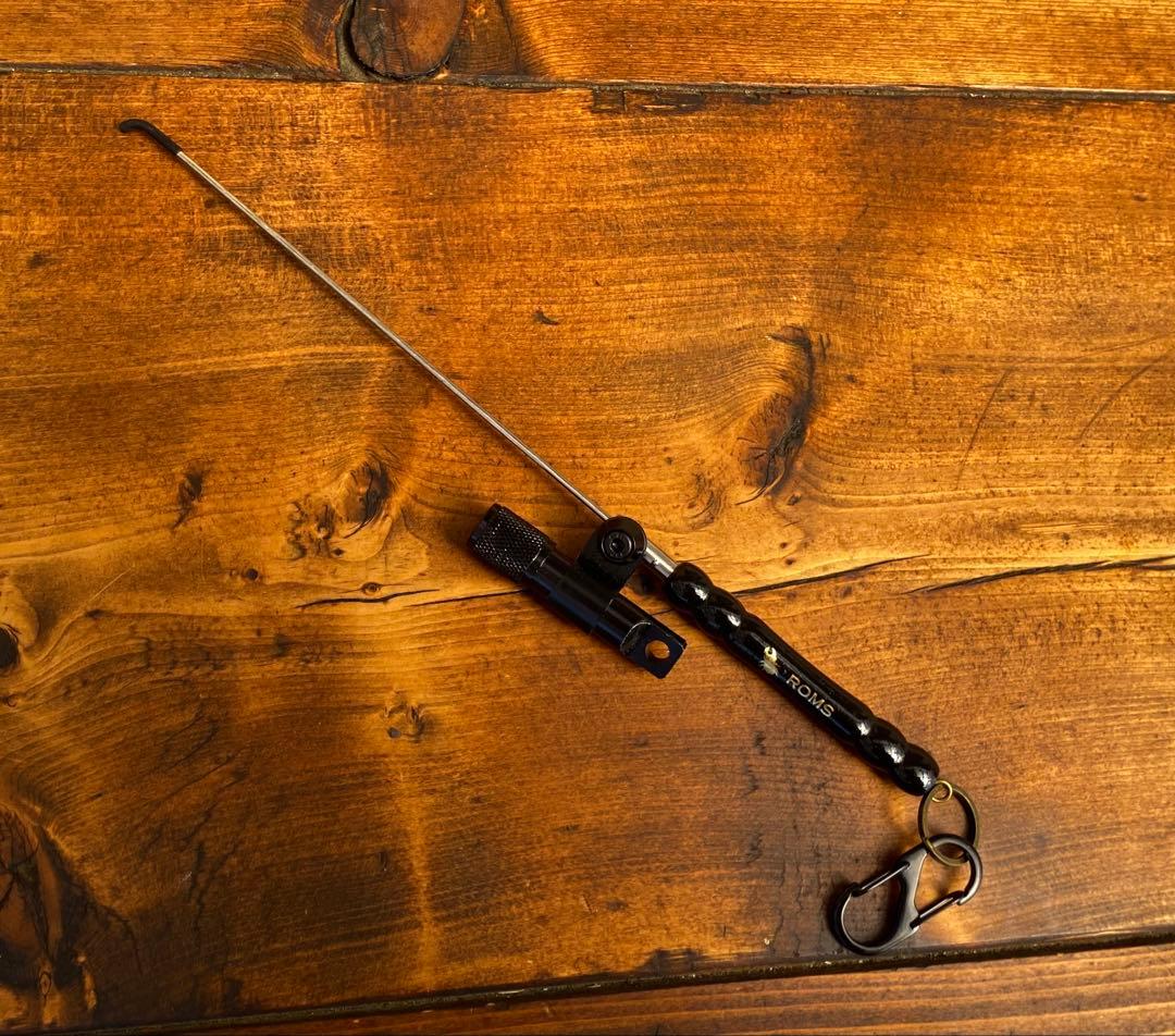 クワガタ採集セット　ブラック　オリジナル掻き出し棒　デジタルノギス　採集ケース