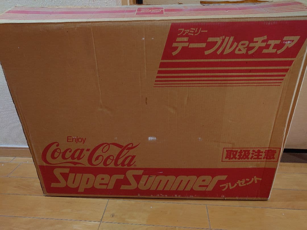 【レア品】非売品未使用保管品　コカ・コーラ　スーパーサマープレゼント　テーブル