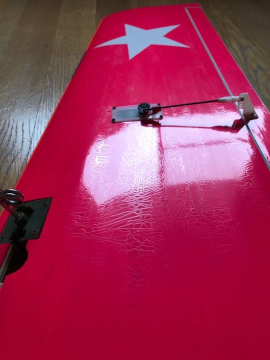 ラジコン　テトラ　オリゾン45  バルサキット組立品 　サーボ付き