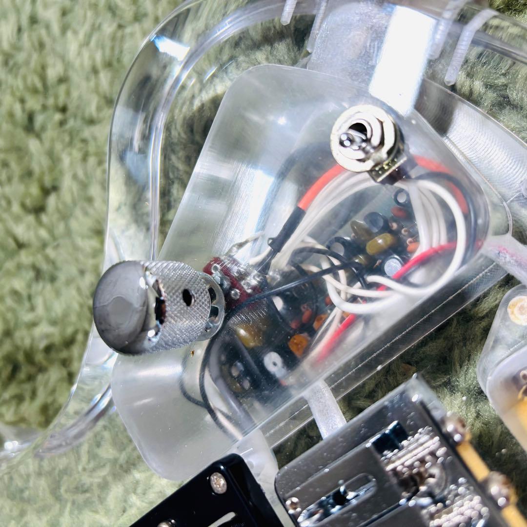 【激レア】フェルナンデス ZO-3 スケルトン クリアボディ アクリル