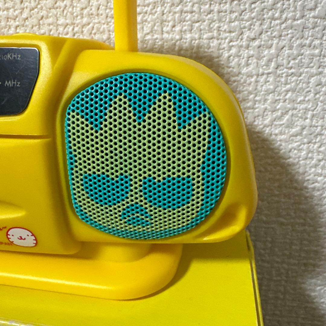【希少・1997年】　サンリオ　バッドばつ丸　ミニポータブル　AM/FM　ラジオ