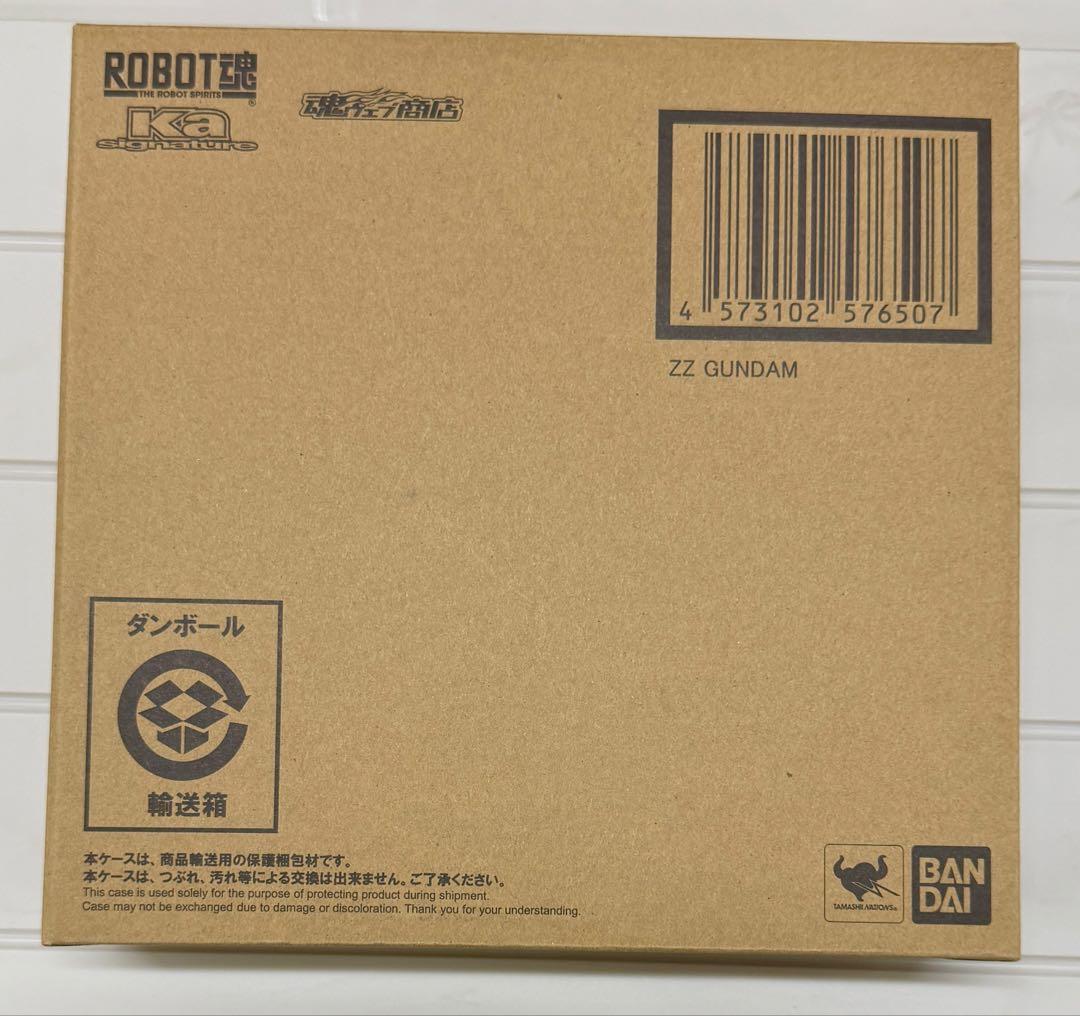 新品 ROBOT魂 Ka.signature ZZガンダム ダブルゼータ