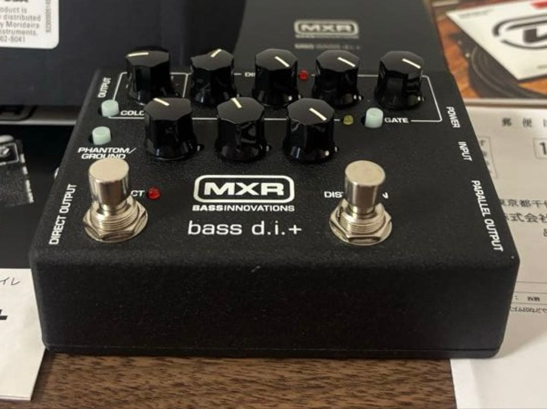 定番 超美品超良品 MXR M80M bass d.i.+ ベースエフェクター