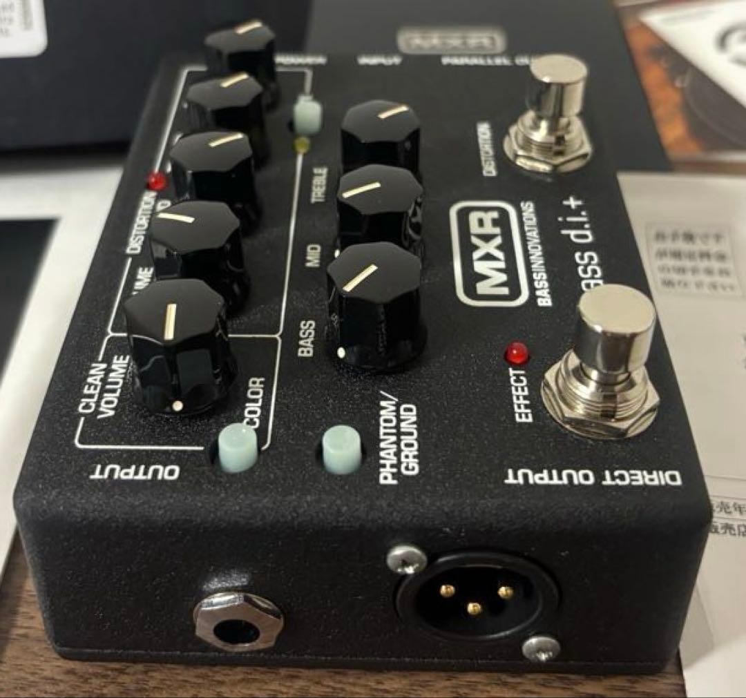 定番 超美品超良品 MXR M80M bass d.i.+ ベースエフェクター