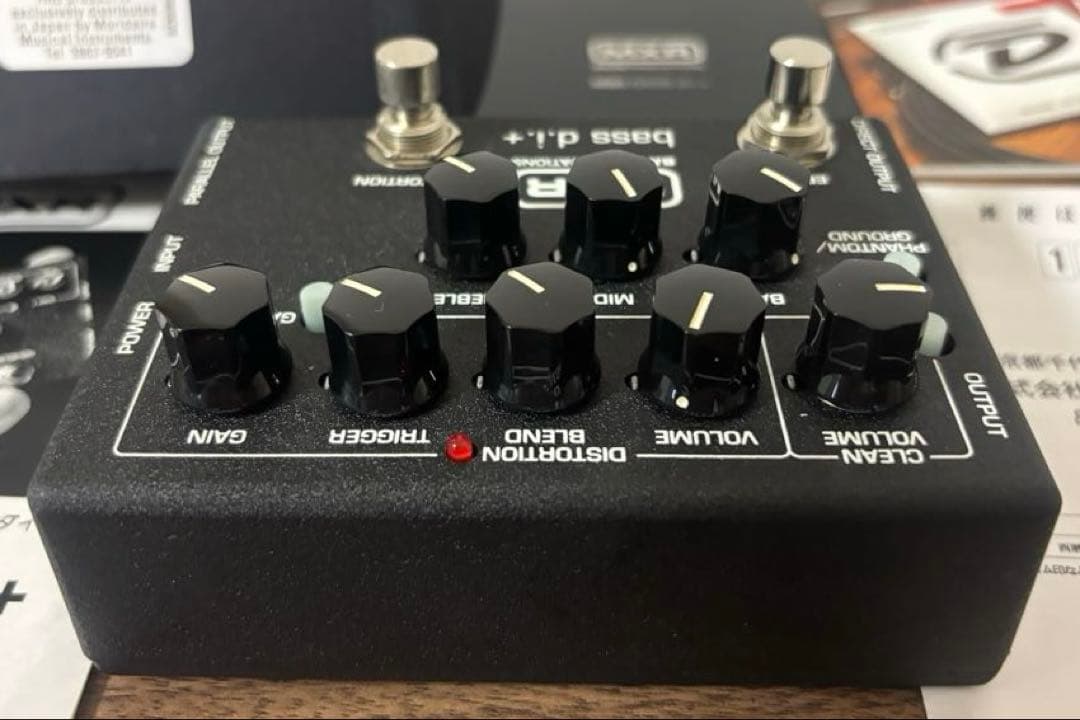 定番 超美品超良品 MXR M80M bass d.i.+ ベースエフェクター