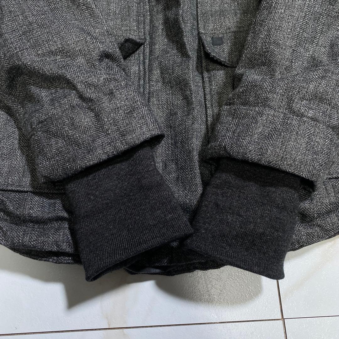 希少♡ウールリッチ ファー ビターチルウールロフトジャケット 中綿 ヘリンボーン