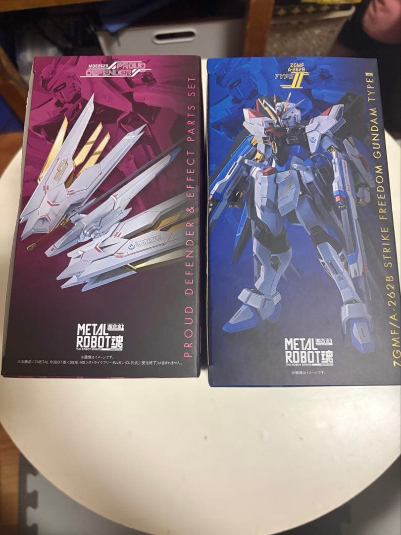メタルロボット魂　プラウドディフェンダー　ストフリ　ジャスティス　3点セット