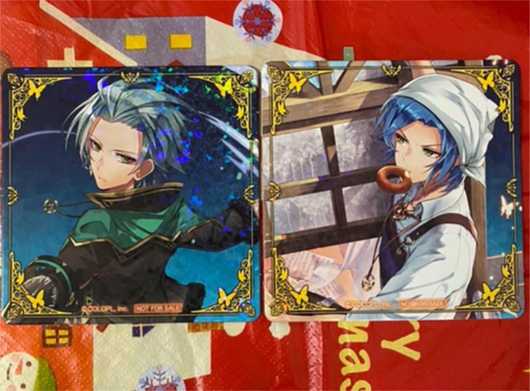 黒猫のウィズ くじ 特典 コースター レッジ 2種