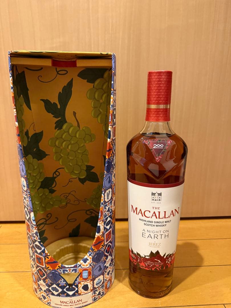 ウイスキー MACALLAN A NIGHT ON EARTH Jerez 700ml