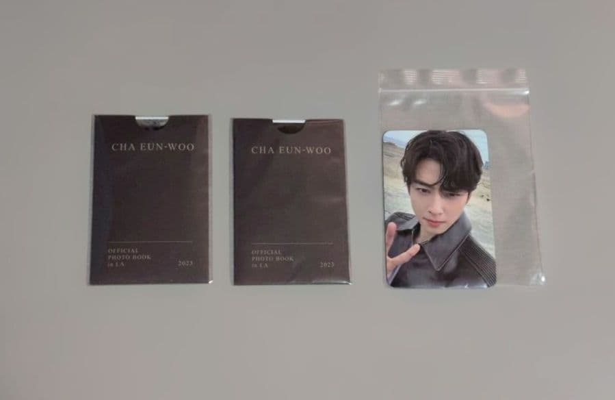 美品 ASTRO チャウヌ 2023 フォトブックＬＡ Ver.Ａ 特典ラキドロ