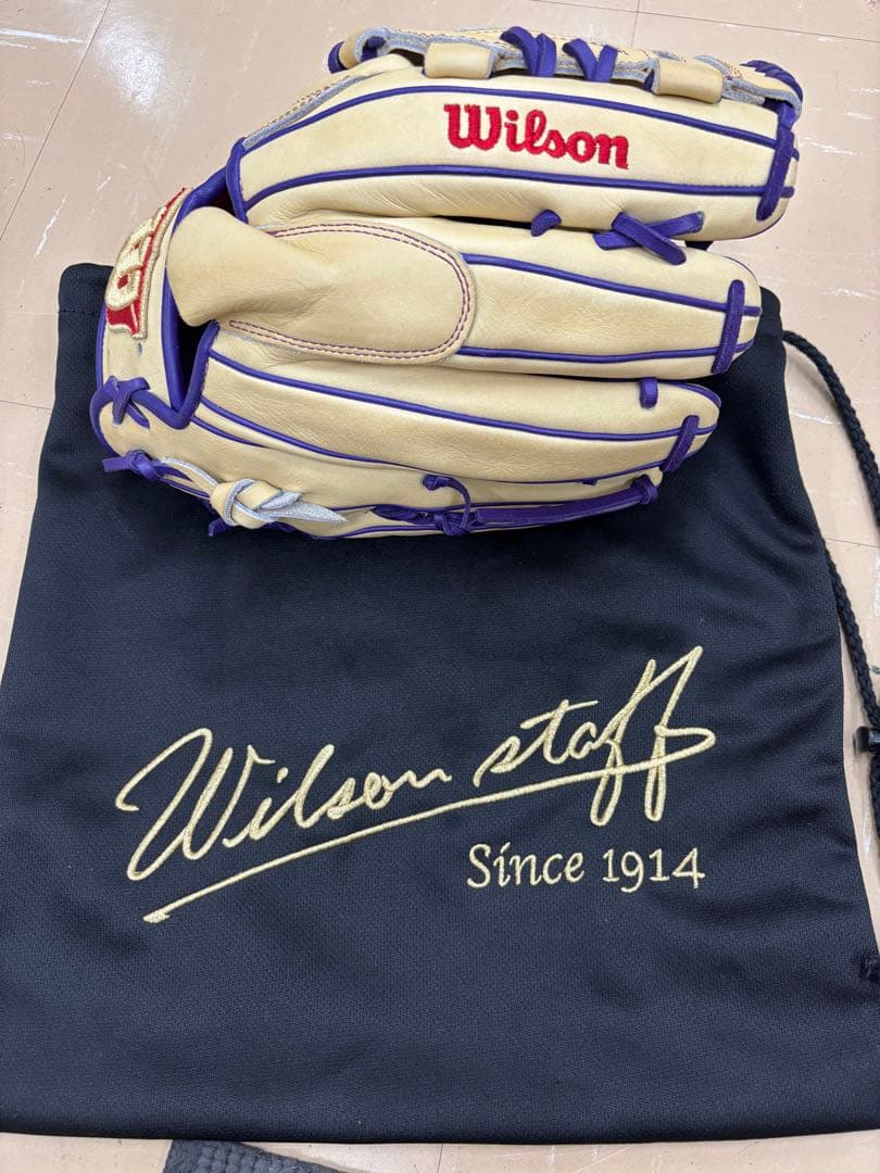 Wilson staff 軟式　オーダーグローブ　　左投手