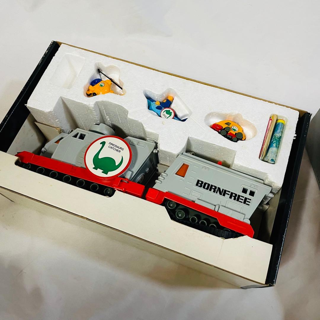 恐竜探険隊ボーンフリー　ボーンフリー　合体セット　トミー 昭和レトロ
