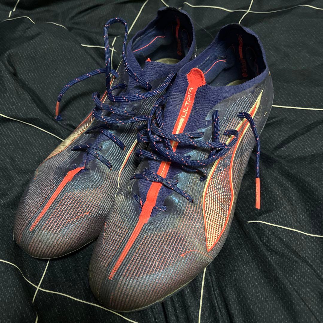 Puma Ultra 1.3 サッカーシューズ ネイビー/オレンジ