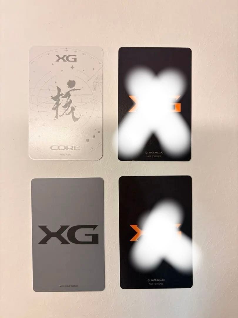 セール‼️XG トレカセット 4枚　ヒナタ、ジュリン、チサ