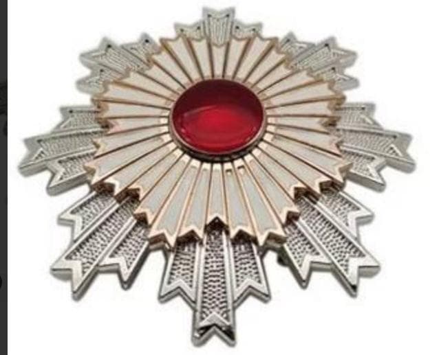 朝倉哲也　金鵄勲章 副章 勲二等旭日章 勲章 レプリカ