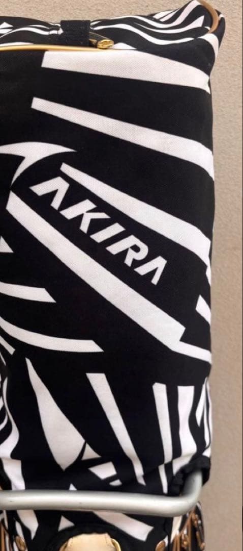 AKIRA ゴルフバッグ ストライプデザイン