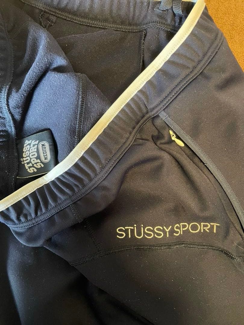 STÜSSY SPORT ジャージパンツ M ネイビー