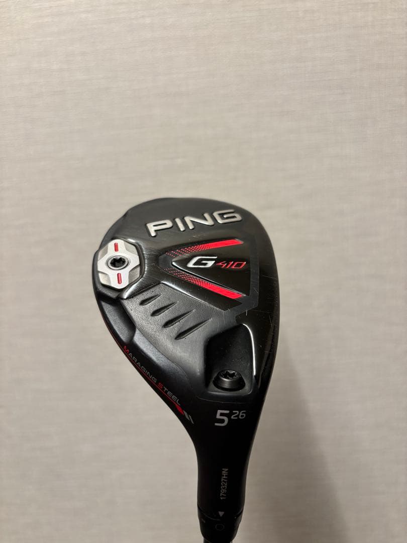 【名器・美品】PING G410ハイブリッド5U ALTA J CB RED R