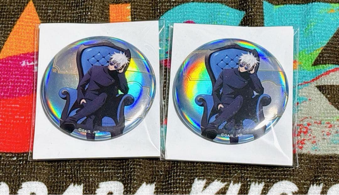 呪術廻戦 五条悟 缶バッジ アクスタ ラバスト アクキー セット