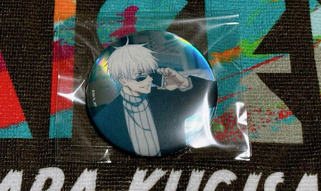 呪術廻戦 五条悟 缶バッジ アクスタ ラバスト アクキー セット