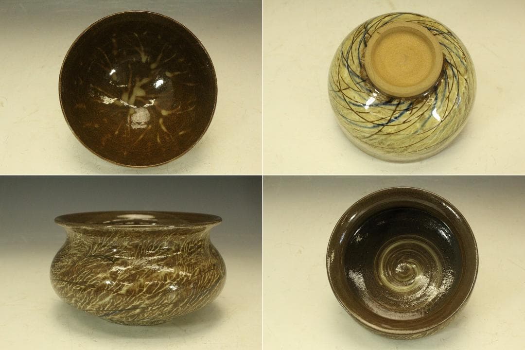 十三代 横石臥牛 現川焼 むさし乃皆具 共箱 長崎県無形文化財(LC468)