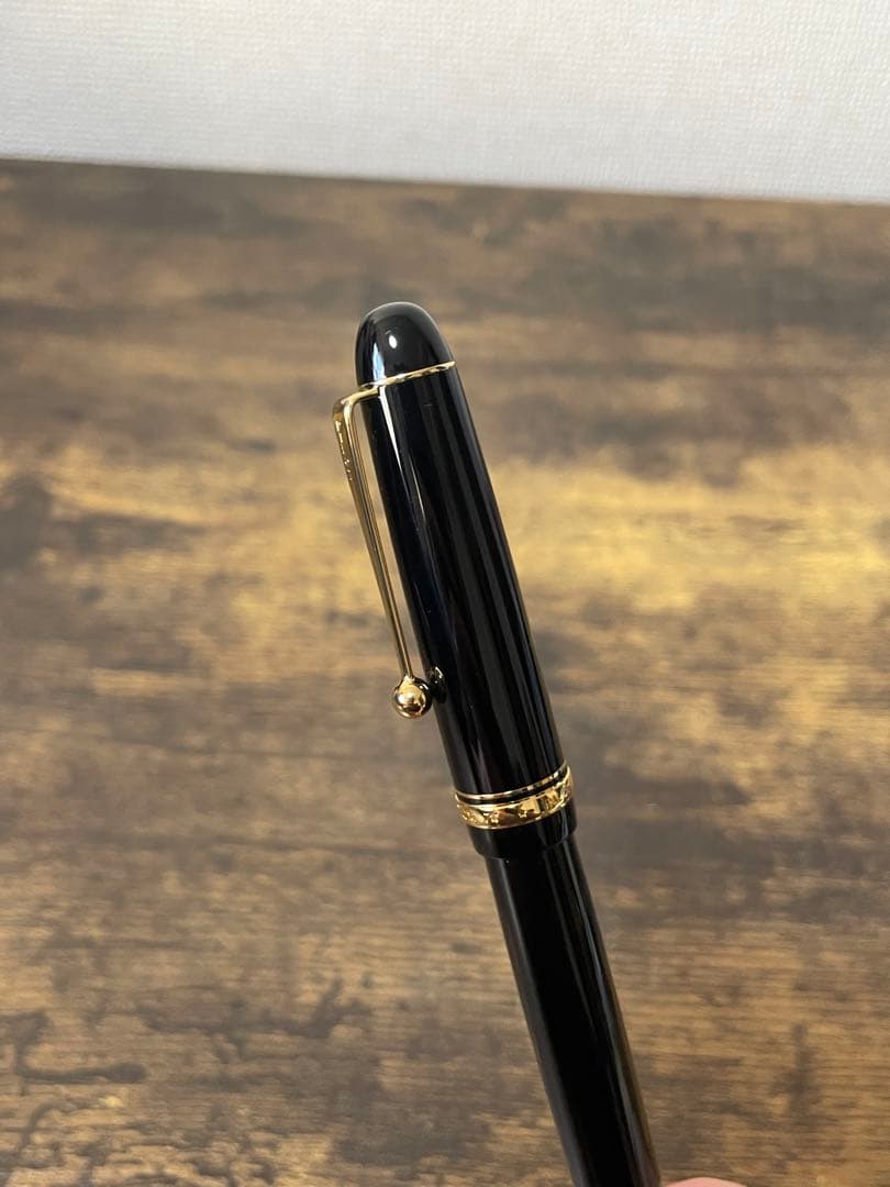 新品未使用　2015年製　SMニブ (中字軟)　74 14金　ゴールド　万年筆
