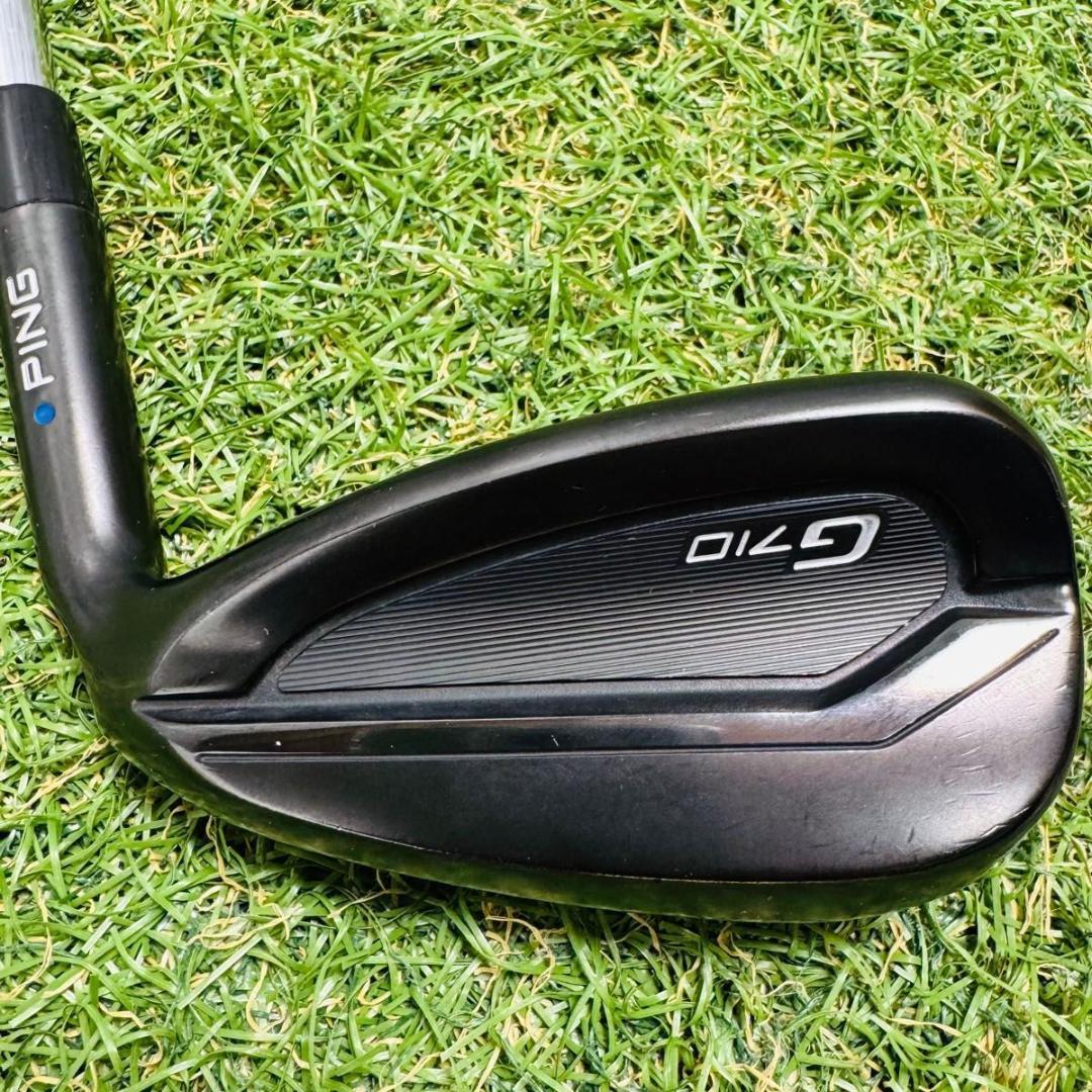 【良品】ピン G710 青ドット W ウェッジ メンズ 右利き用 スチール R