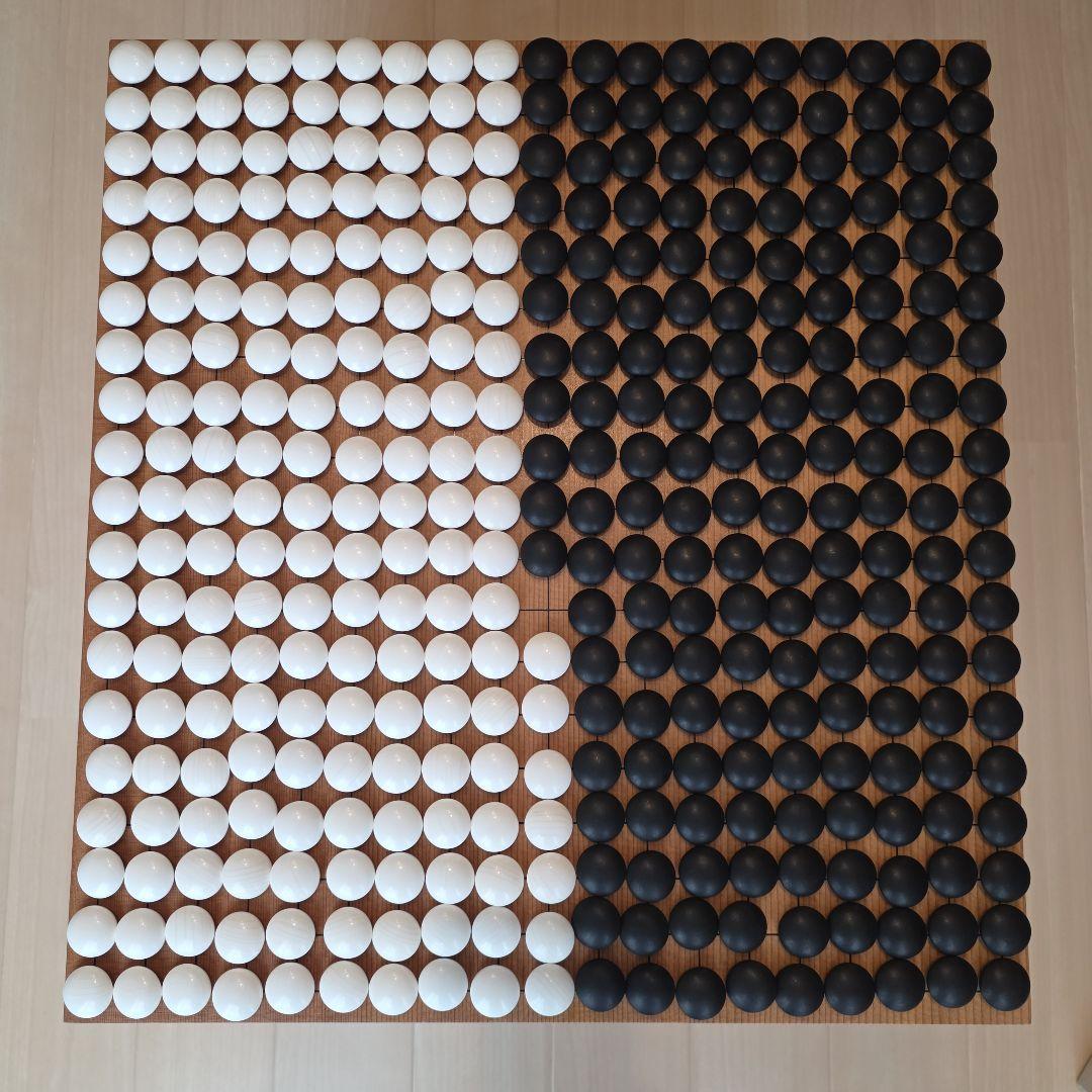 囲碁セット　碁盤 碁石 碁笥