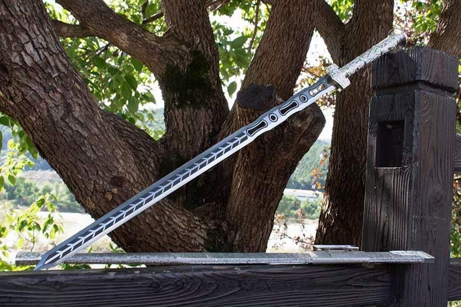 冷御寒山-漢剣 古兵器 武具　刀装具　日本刀　模造刀 居合刀