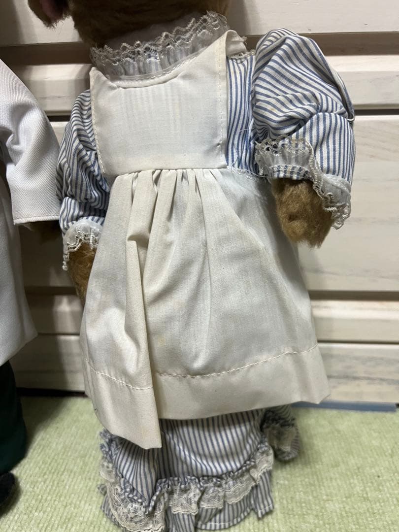 ハロッズ　ネズミ　人形　ドアストッパー　２体セット