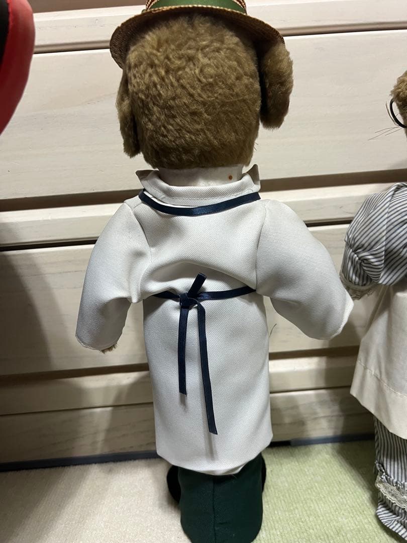 ハロッズ　ネズミ　人形　ドアストッパー　２体セット