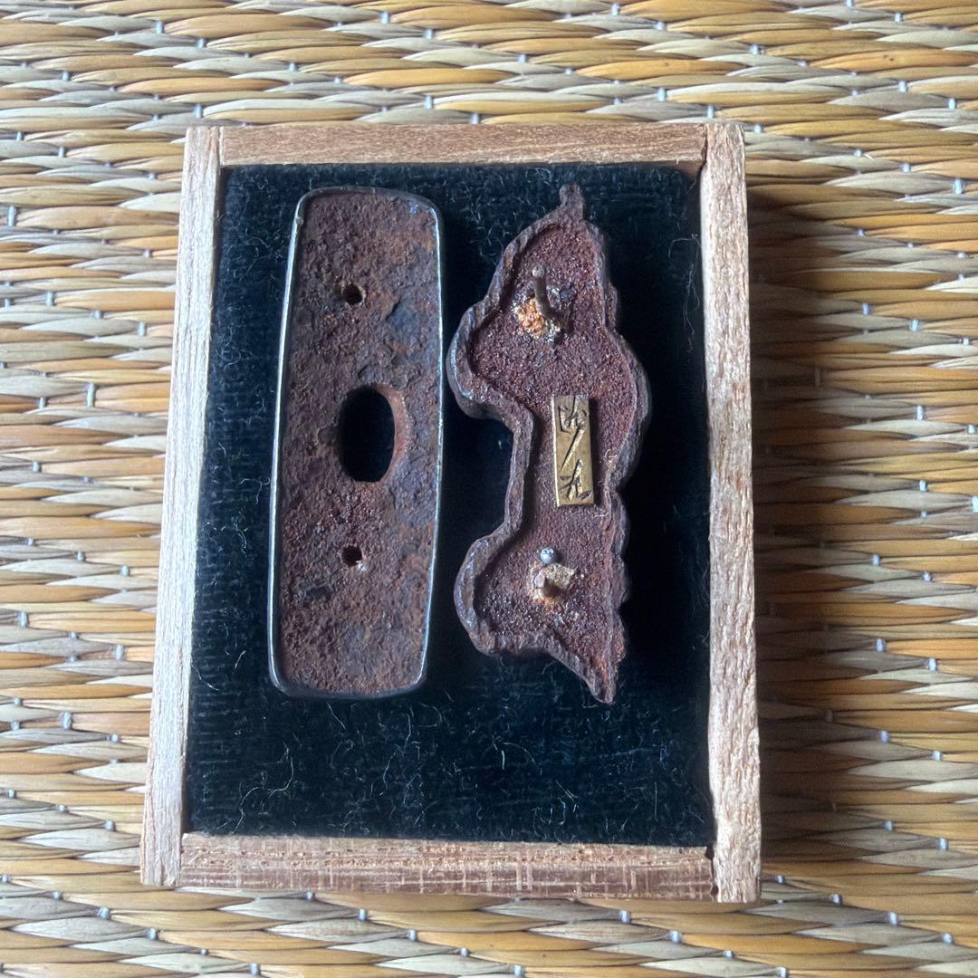 前金具 金工 犬 在銘