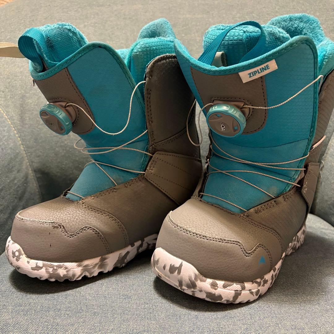 BURTON ZIPLINE BOA スノーボードブーツ（22cm）