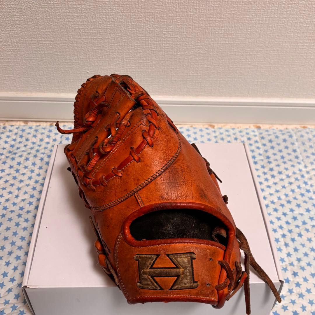 ハイゴールド 左用 軟式　ファーストミット