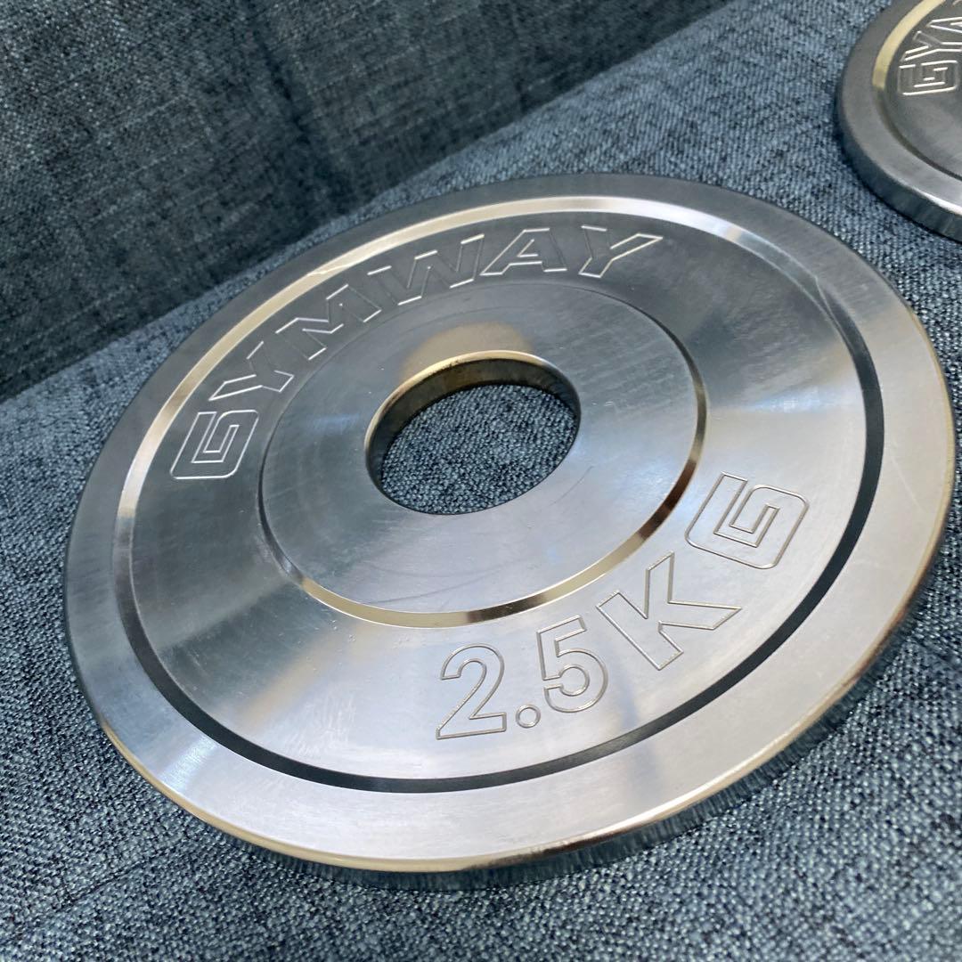 最終お値下げ＊GYMWAYジムウェイ　フラクショナルプレート17.5kgセット