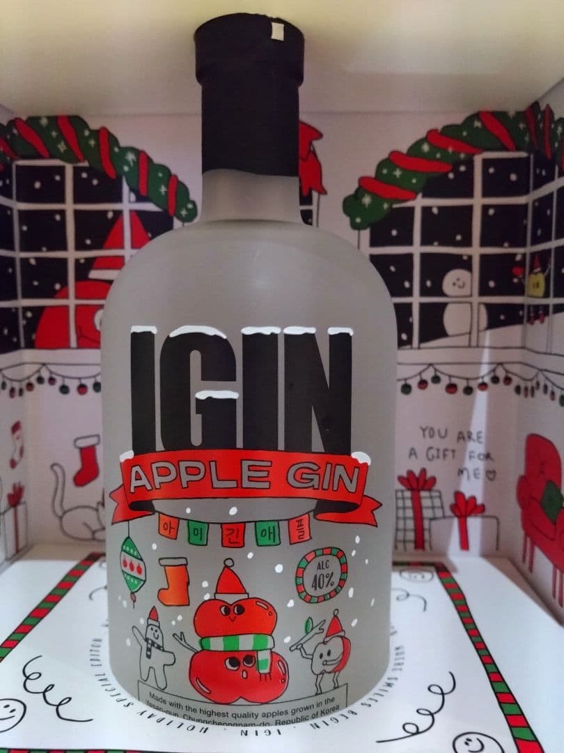 アイドル IGIN APPLE GIN Holiday Special Edition