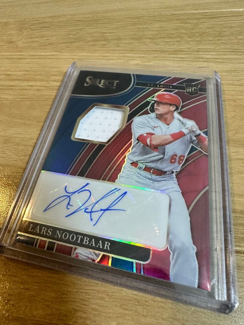 ラーズ・ヌートバー Nootbaar RC 直筆サイン　限定　ジャージ付