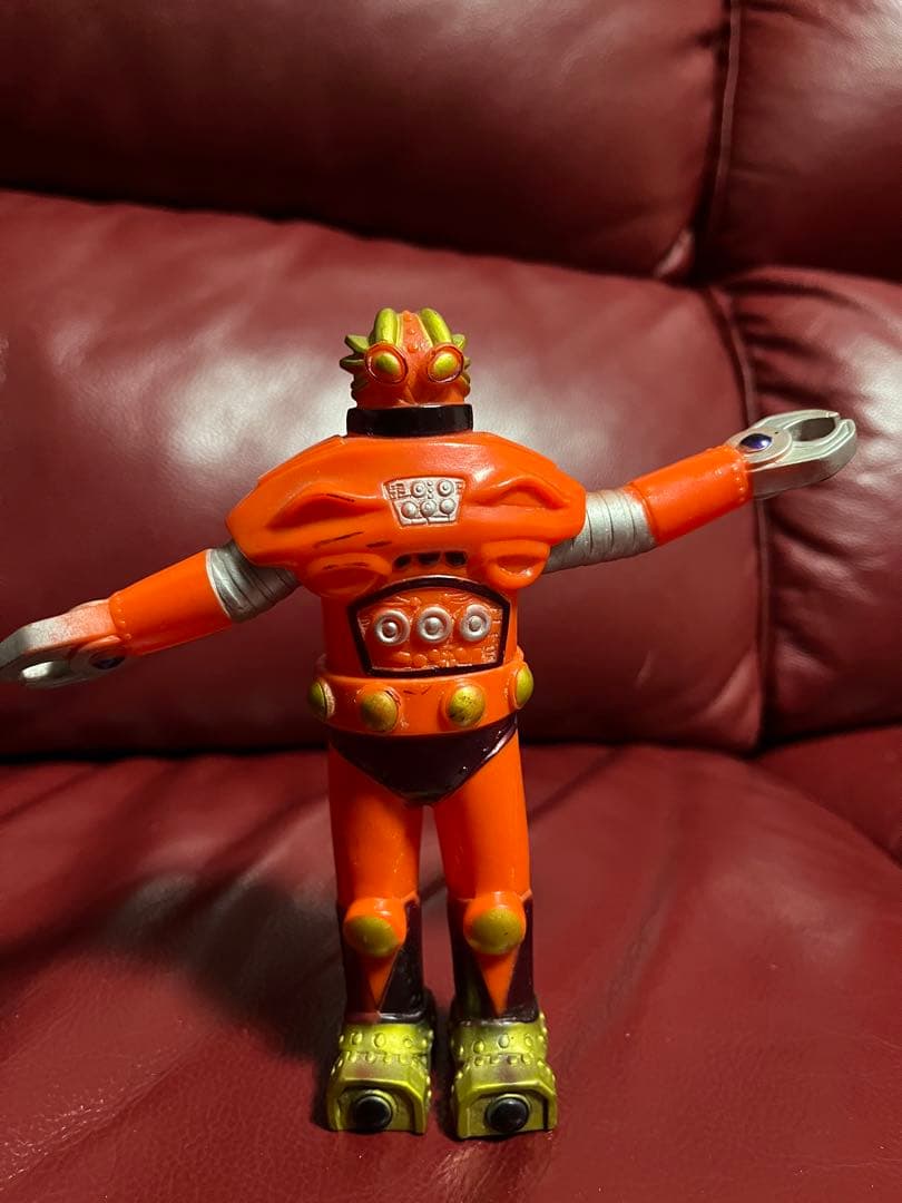 【当時物】ブルマァク　冒険ロックバット　ブレイザー　ソフビ　フィギュア